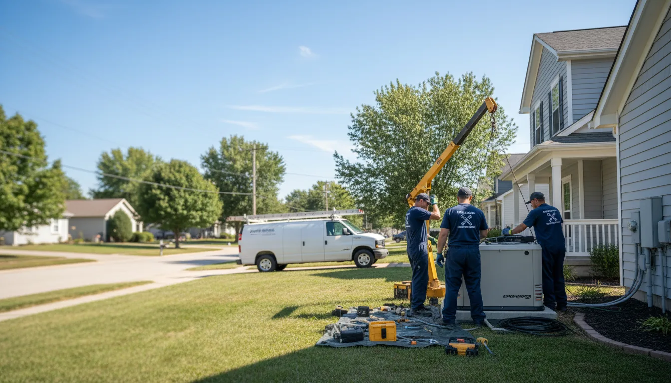 Generator Installation in North Prairie, WI near me